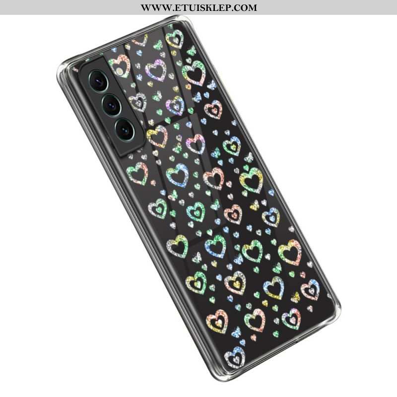 Etui do Samsung Galaxy S23 5G Przezroczyste Gwiazdy / Serca